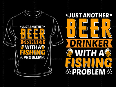 Beer Lover Typography T-Shirt Design