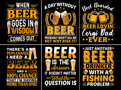 Beer Typography T-Shirt Design custom t shirts graphic tees long sleeve shirts t shirt t shirt design t shirt vector tie dye shirts