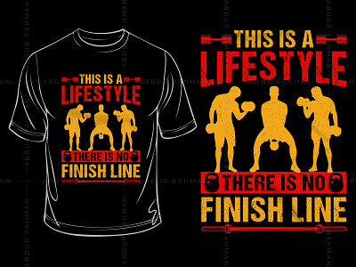 GYM Fitness T-Shirt Design