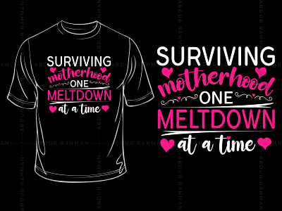 Motherhood Typography T-Shirt Design custom t shirts graphic tees long sleeve shirts t shirt t shirt design t shirt vector tie dye shirts