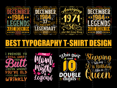 Legends T Shirt Design Bundle