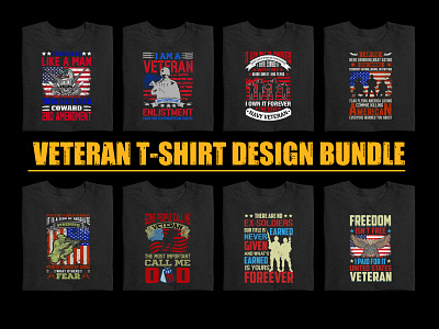 Veteran T Shirt Design Bundle