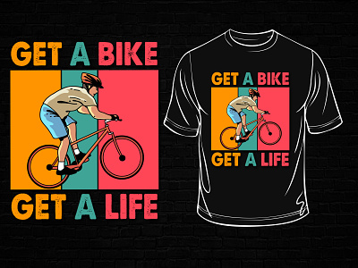 T-Shirt Design Bundle | Bicycle T-Shirt Design Bundle