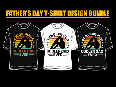 Cooler Dad T Shirt Design