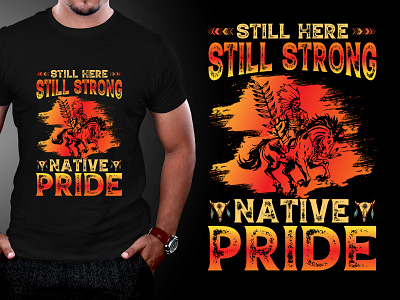 Native American Indians T-Shirt Design