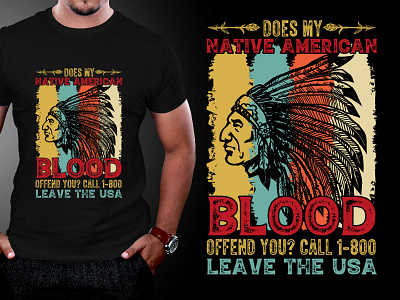 Native American T-Shirt Design