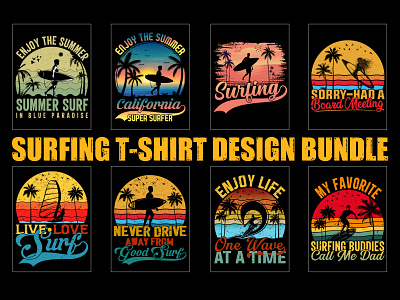 Surfing T-Shirt Bundle t shirt t shirt design