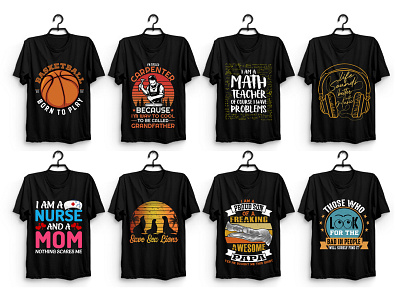 T-Shirt Design Bundle graphic tees