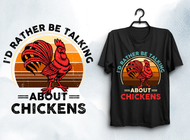 chicken t shirt design