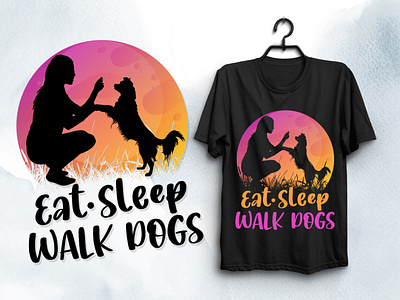 Dog Lover T-Shirt Design