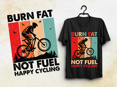 Cycling T-Shirt Design typography t shirt