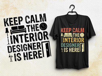 Interior Designer T-Shirt Design