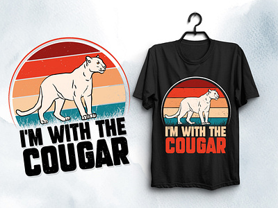 COUGAR Lover T-Shirt Design