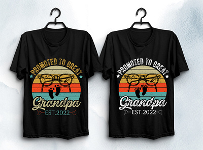 Great Grandpa T-Shirt Design typography t shirt