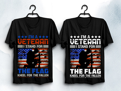 I'm A Veteran T-Shirt Design