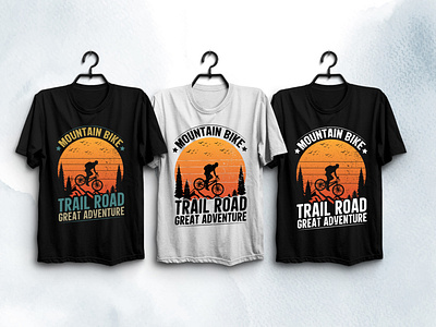 Mountain Bike T-Shirt Design