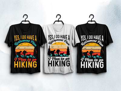 Hiking T-Shirt Design