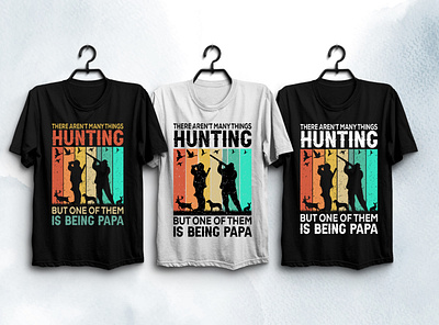 Hunting T-Shirt Design typography t shirt