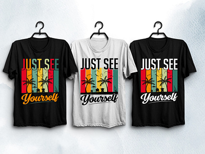 Just See Yourself T-Shirt Design