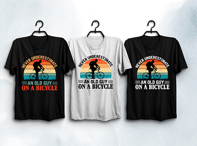 Bicycle Lover T-Shirt Design typography t shirt