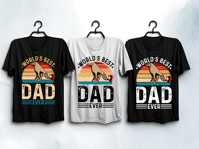 Best Dad T-Shirt Design