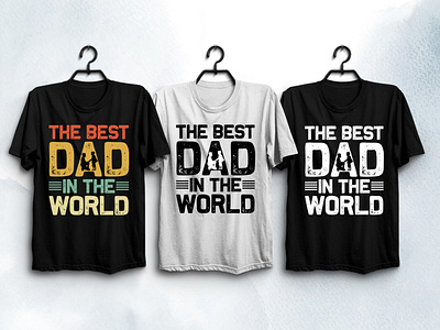 Best Dad T-Shirt Design