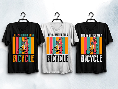 Bicycle Lover T-Shirt Design Bundle