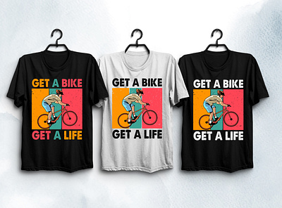 Bicycle Lover T-Shirt Design typography t shirt