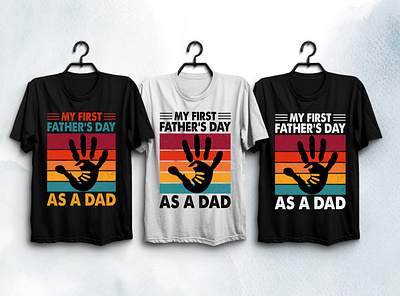 Father's Day T-Shirt Design typography t shirt