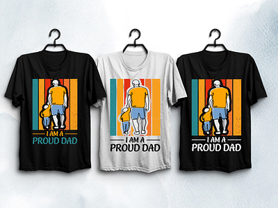 Proud Dad T-Shirt Design