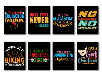 Trendy Typography T-Shirt Design Bundle t shirt design bundle