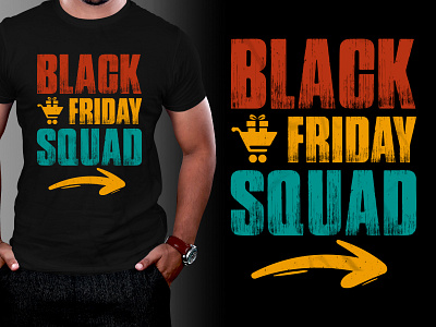 Black Friday Squad T-Shirt Design