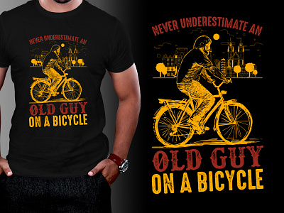 Bicycle Lover T-shirt Design