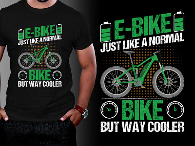 Bike Lover T-shirt Design logo