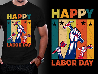 Labor Day T-Shirt Design typography t shirt