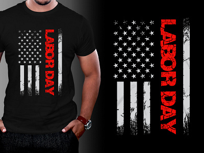 Labor Day T-Shirt Design typography t shirt