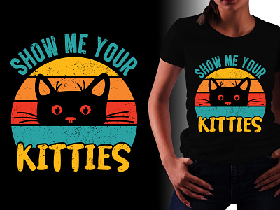 Cat Lover T-Shirt Design