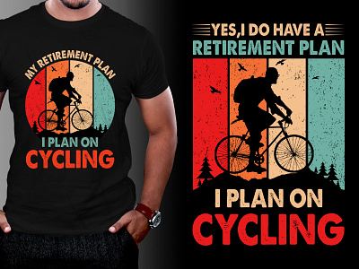 Cycling Retirement Plan T-Shirt Design best t shirt design