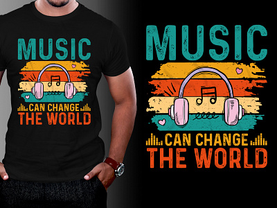 Music Lover T-Shirt Design typography t shirt