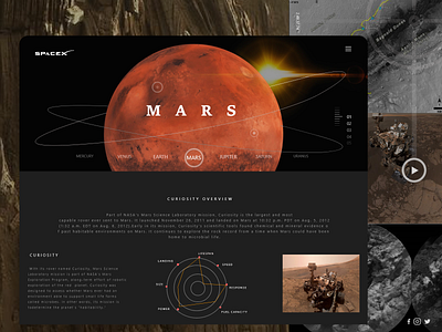 Website Design - Space Study