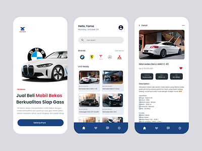 YM Motor Used Card Showroom App app automotive car dealer marketplace mobile shop showroom