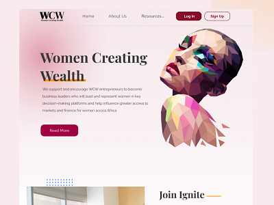 Woman Creating Wealth (woman entrepreneur)