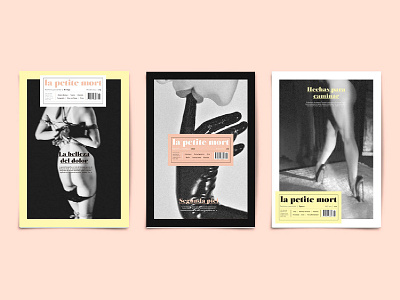 La Petite Mort / Magazine branding design editorial editorial design graphic design grid layout magazine photography typography typography design