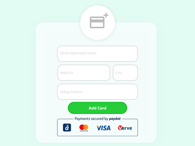 Card Checkout Page