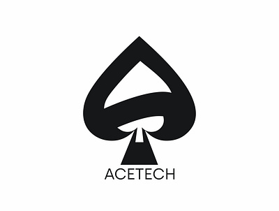 AceTech branding corel draw design illustration logo vector