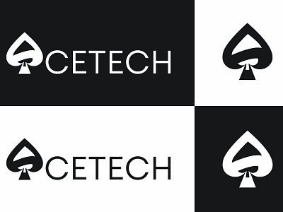 AceTech branding corel draw design illustration logo vector