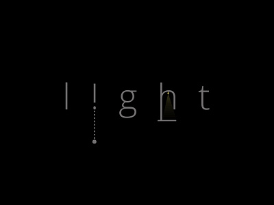Light branding design graphic design illustration logo typography vector