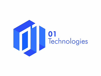 01 Technologies branding design illustration logo typography ui uidesign vector