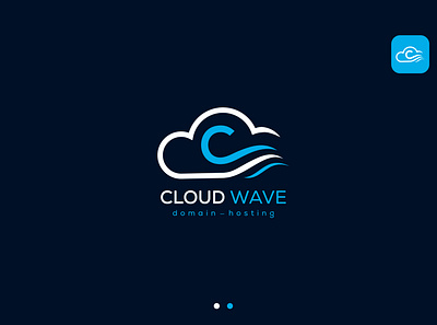 Logo Name: CLOUD WAVE Tag: domain- hosting brand identity branding custom logo design design logo flat logo graphic design illustration lettermark logo logo logo design logo maker logos logotype luxury logo minimalist logo modern logos unique logo vector files wordmark logo