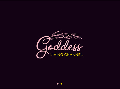 Logo name: Goddess Tag: Living cannel branding custom logo design feminine logo flat logo font logo hand drawn hand lettering lettermark ogo logo logo design logo maker logos luxury logo script signature logo text logo typography font logo watarcolor